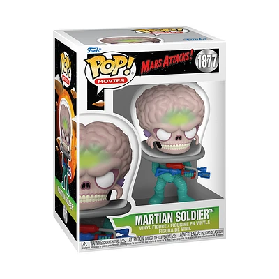 Funko POP! Movies: Mars Attacks Alien Soldier 3.95-in Vinyl Figure