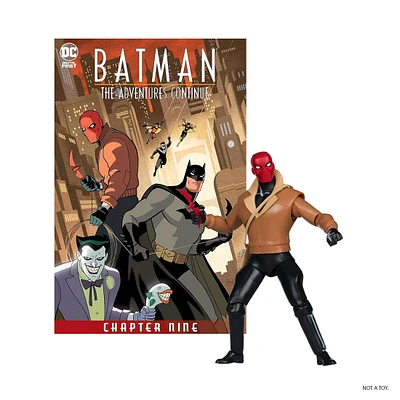 McFarlane Toys DC Direct Batman: The Adventures Continue Red Hood 6-in Action Figure with Comic