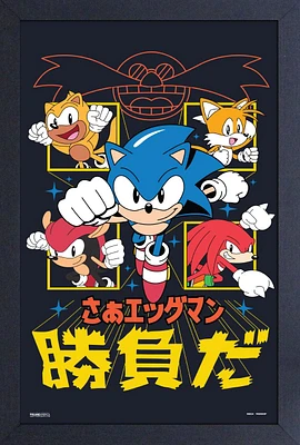 Sonic the Hedgehog Group 11x17 Wall Art