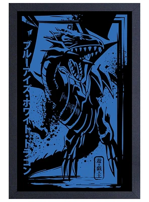 Yu-Gi-Oh Blue Eyes White Dragon 11x17 Wall Art