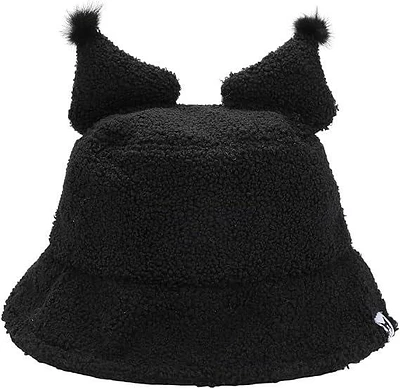 Sanrio Kuromi Cosplay Bucket Hat with Ears