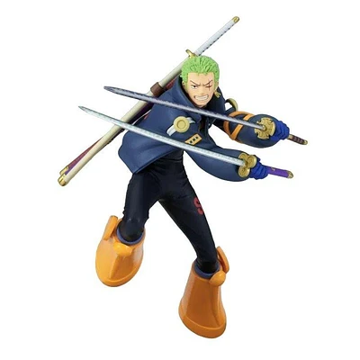 Banpresto One Piece Battle Record Collection Roronoa Zoro 6.3-in Statue