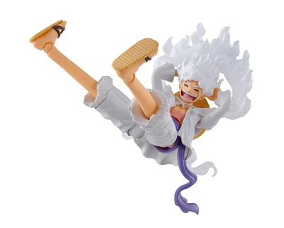 Bandai S.H. Figuarts Tamashii Nations One Piece Monkey D. Luffy (Gear 5) 7.1-in Figure