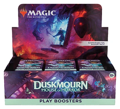 Magic: The Gathering Duskmourn: House of Horror Play Booster Box (36 Play Boosters)