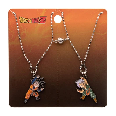 Dragon Ball Z Goten and Trunks Magnetic BFF Necklaces GameStop Exclusive