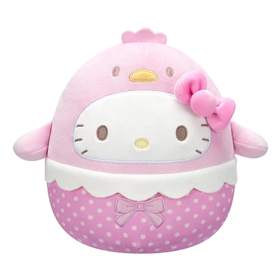 Squishmallows Sanrio Hello Kitty and Friends Hello Kitty Easter Chick 8-in Little Plush