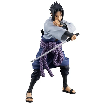 Banpresto Naruto Shippuden Grandista Sasuke Uchiha 9.4-in Statue