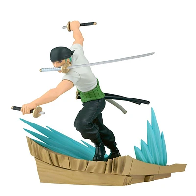 Banpresto One Piece Senkozekkei Roronoa Zoro 4.3-in Statue