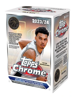 2023-2024 Topps Chrome Basketball Value Box