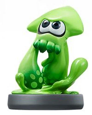 Splatoon Inkling Squid (Green) amiibo