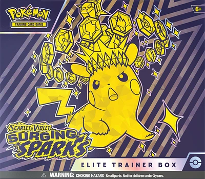 Pokemon Trading Card Game: Scarlet and Violet Surging Sparks Elite Trainer Box