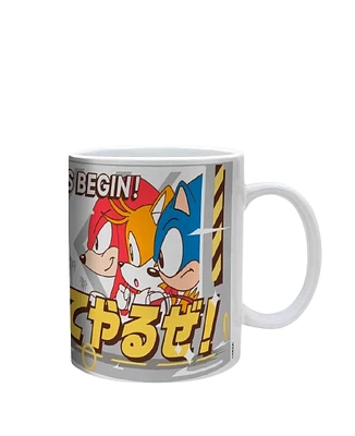 Sonic The Hedgehog Let's Begin 11oz Mug