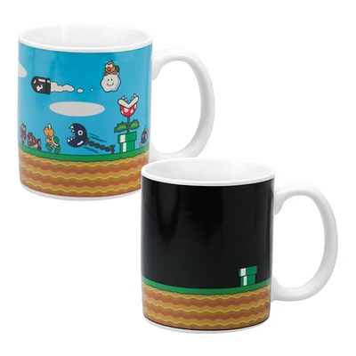 Super Mario Level Heat Change 10 oz. Mug