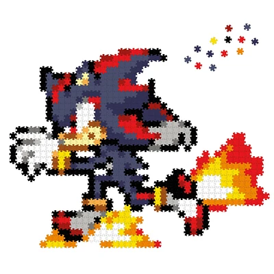 Jixelz Remix Sonic the Hedgehog Shadow the Hedgehog Puzzle