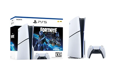 Sony PlayStation 5 Slim Console Disc Edition - Fortnite Cobalt Star Bundle