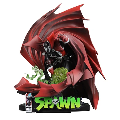 McFarlane Toys Spawn Issue 1 (Black White and Red All Over) 1:10 Scale Resin Statue