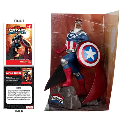 McFarlane Toys Marvel Collection Captain America All-New Captain America (Issue 1) 1:10th Scale Figure