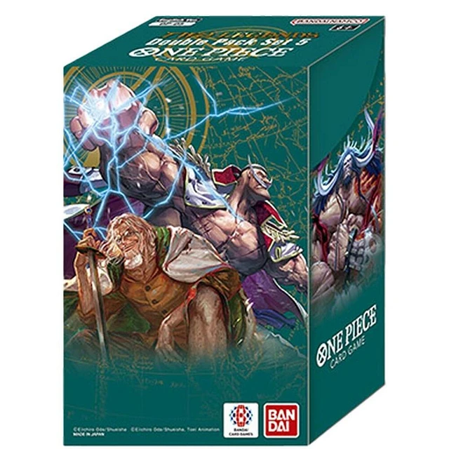 Bandai One Piece Trading Card Game: Double Pack Set Volume 5 | Arden Fair