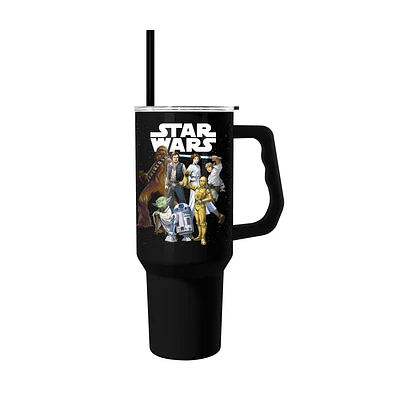 Star Wars Group Shot Stainless Steel 40oz. Tumbler with Handle