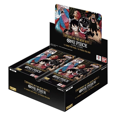 One Piece Trading Card Game: Four Emperors in the New World Booster Box (24 Packs)