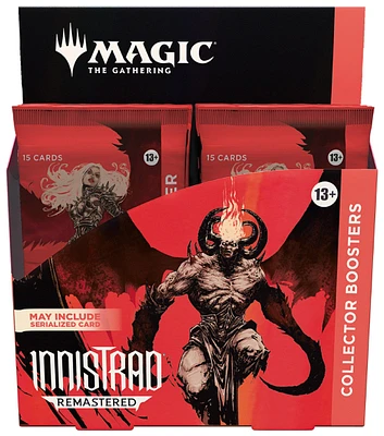 Magic: The Gathering Innistrad Remastered Collector Booster Display (12 Boosters)