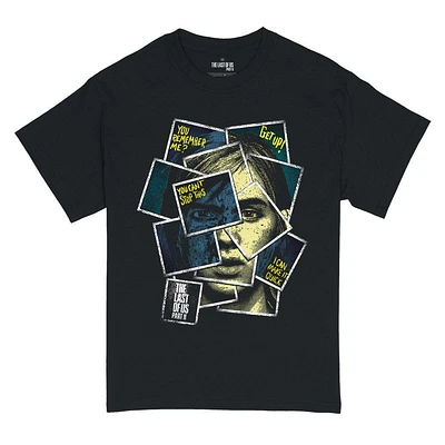 The Last of Us Ellie Photo Collage Unisex Short Sleeve Graphic T-Shirt GameStop Exclusive