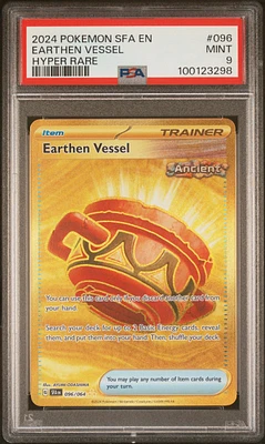 2024 Pokemon Sfa En-shrouded Fable 096 Earthen Vessel Hyper Rare PSA