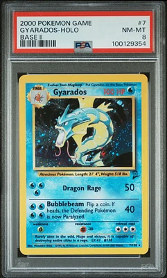 2000 Pokemon Game Base Ii 7 Gyarados-holo PSA