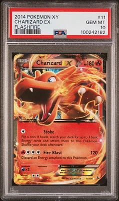 2014 Pokemon Xy Flashfire Charizard Ex PSA