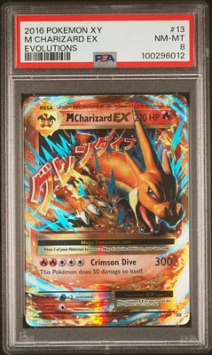 2016 Pokemon Xy Evolutions Charizard Ex PSA