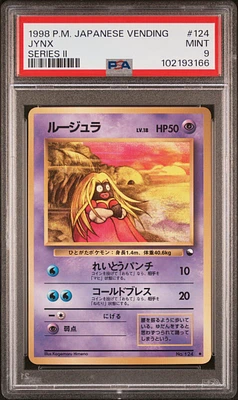 1998 Pokemon Japanese Vending 124 Jynx Series Ii PSA