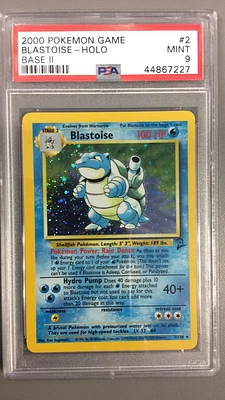 2000 Pokemon Game Base Ii 2 Blastoise-holo PSA