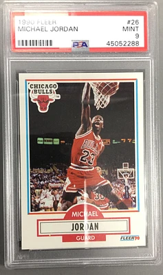 Fleer Michael Jordan PSA