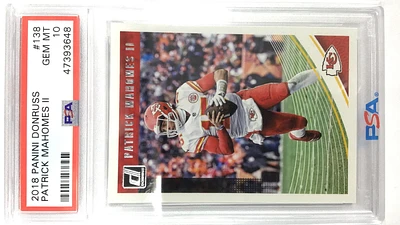 Panini Donruss Patrick Mahomes Ii PSA