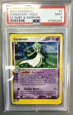 2003 Pokemon Ex Ruby & Sapphire 7 Gardevoir-holo PSA