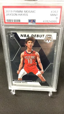 2019 Panini Mosaic 267 Jaxson Hayes PSA 9