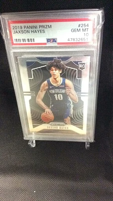 2019 Panini Prizm 254 Jaxson Hayes PSA