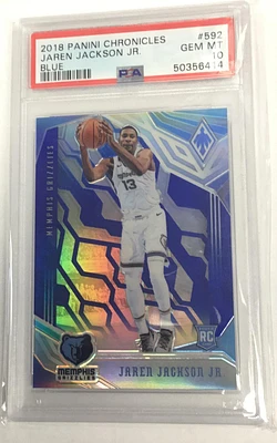 2018 Panini Chronicles Jaren Jackson Jr. PSA 10