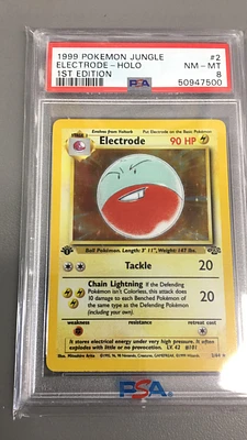 1999 Pokemon Jungle 2 Electrode PSA