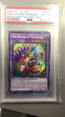 2020 Yu-gi-oh! Dragons Of Legend: The Complete Series En147 Time Wizard Of Tomorrow PSA 8