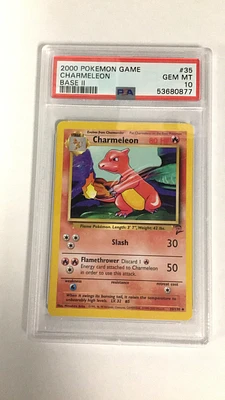 2000 Pokemon Game Base Ii 35 Charmeleon PSA