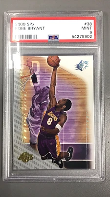 2000 Spx 38 Kobe Bryant PSA 9