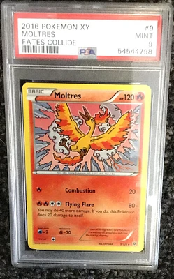 2016 Pokemon Xy Fates Collide 9 Moltres PSA 9