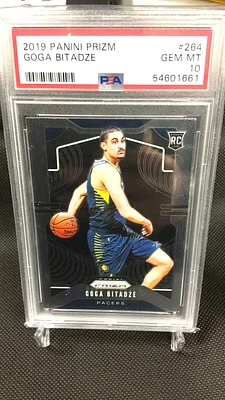 2019 Panini Prizm 264 Goga Bitadze PSA 10