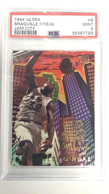 1994 Ultra Jam City 8 Shaquille O'neal PSA 9