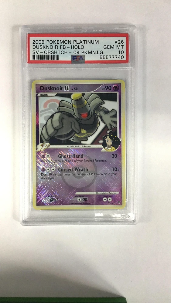 GameStop 2009 Pokemon Platinum Supreme Victors 26 Dusknoir Fb-holo 