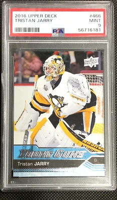 2016 Upper Deck 466 Tristan Jarry PSA 9