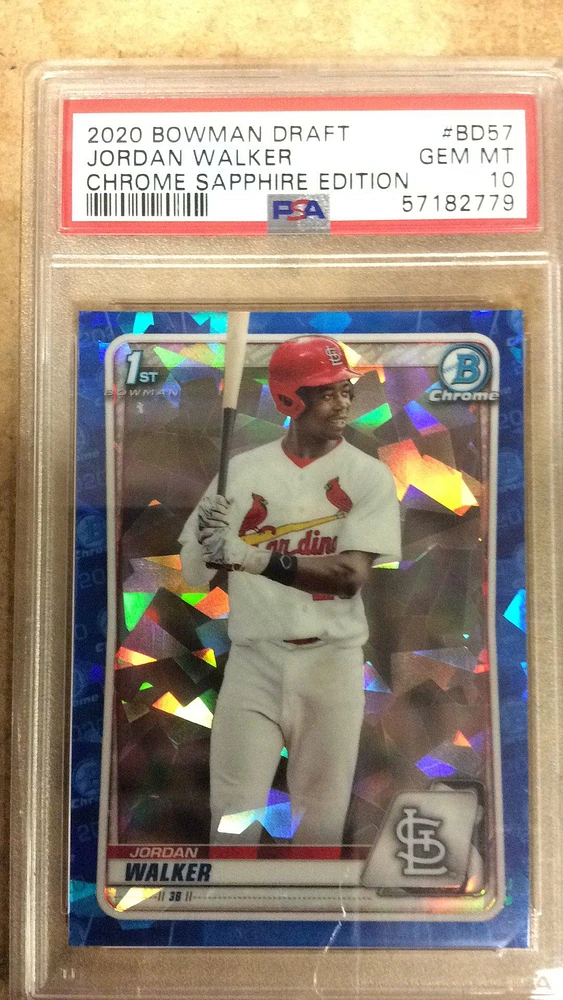 GameStop 2020 Bowman Draft Chrome Sapphire Edition Bd57 Jordan  