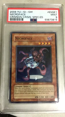 2009 Yu-gi-oh! Crimson Crisis: Special Edition Ense1 Necroface PSA