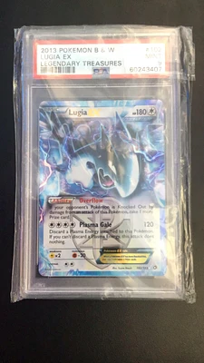 2013 Pokemon Black & White Legendary Treasures 102 Lugia Ex PSA 9